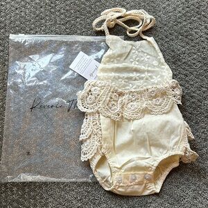 Reverie Threads | Crochet Boho Romper (6-12 months)